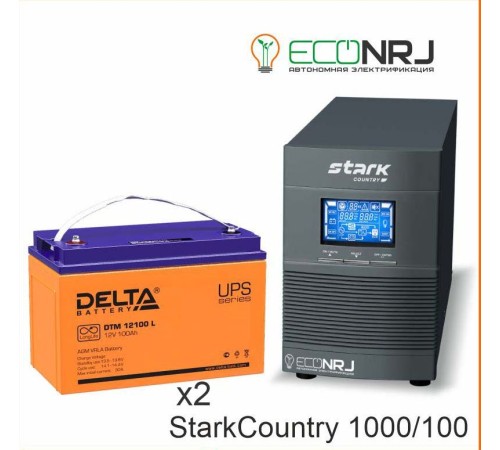 Stark Country 1000 Online, 16А + Delta DTM 12100 L