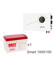 ИБП Powerman Smart 1000 INV + MNB MМ100-12