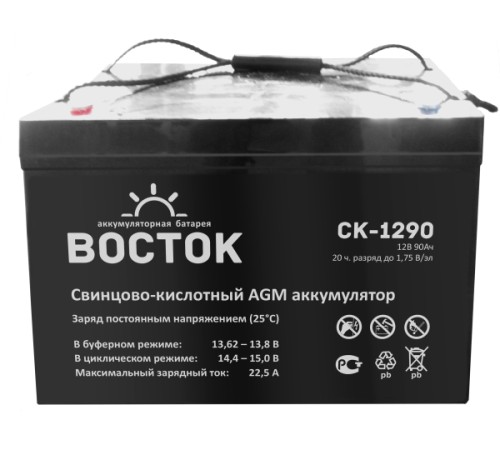 Аккумуляторная батарея ВОСТОК PRO СК-1290