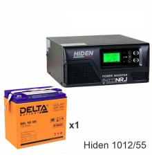 ИБП Hiden Control HPS20-1012 + Delta GEL 12-55