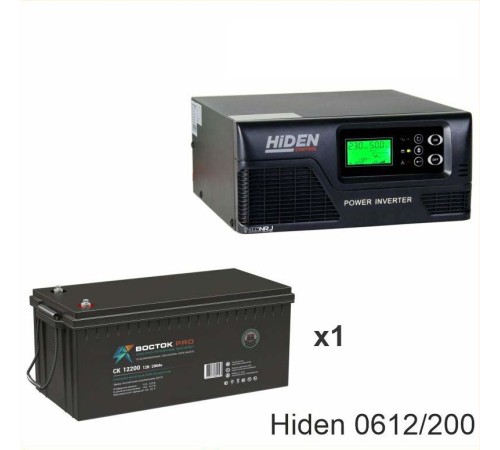 ИБП Hiden Control HPS20-0612 + ВОСТОК PRO СК-12200