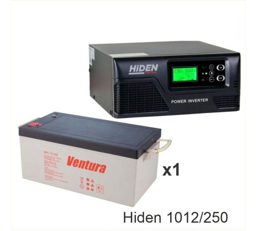 ИБП Hiden Control HPS20-1012 + Ventura GPL 12-250