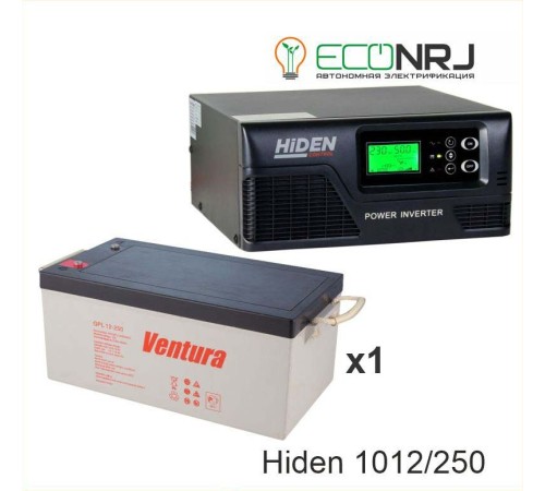 ИБП Hiden Control HPS20-1012 + Ventura GPL 12-250