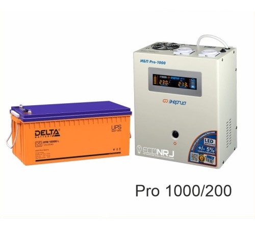 Энергия PRO-1000 + Delta DTM 12200 L