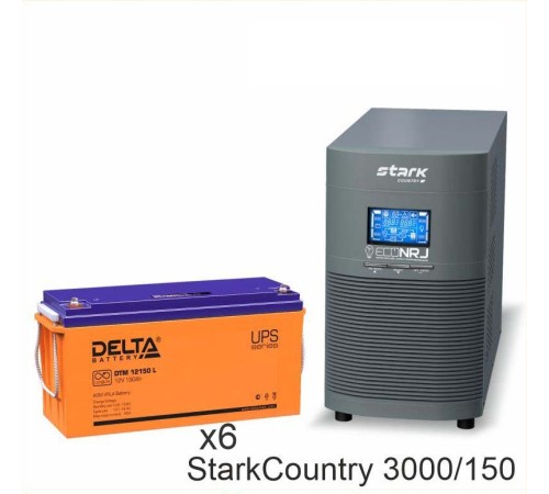 Stark Country 3000 Online, 12А + Delta DTM 12150 L