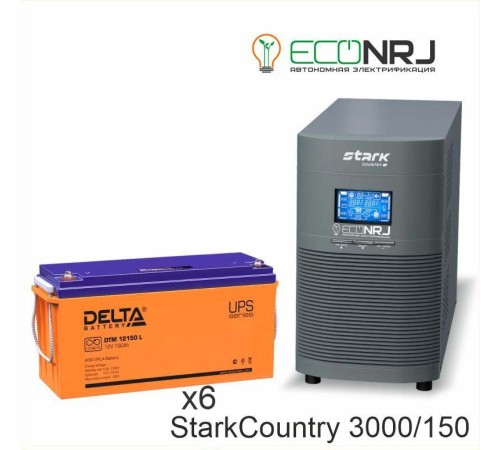 Stark Country 3000 Online, 12А + Delta DTM 12150 L