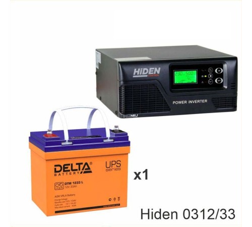 ИБП Hiden Control HPS20-0312 + Delta DTM 1233 L