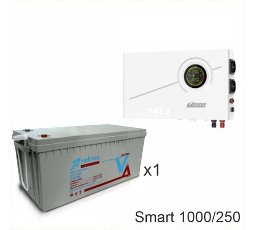 ИБП Powerman Smart 1000 INV + Vektor GL 12-250