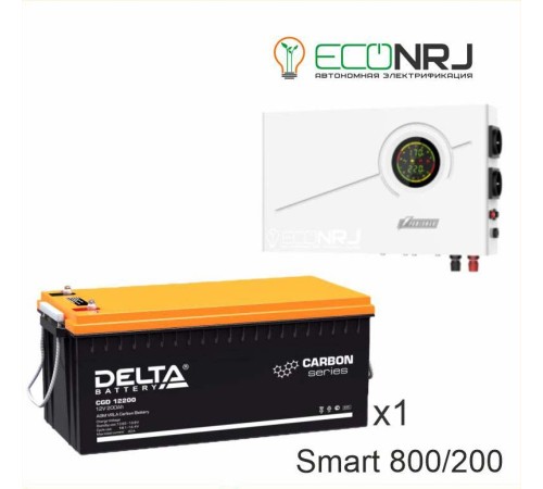 ИБП Powerman Smart 800 INV + Delta CGD 12200