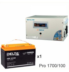 Энергия PRO-1700 + Аккумуляторная батарея Delta CGD 12100