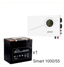 ИБП Powerman Smart 1000 INV + LEOCH DJM1255