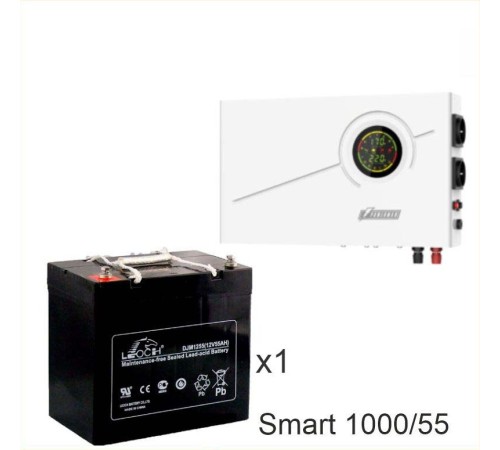 ИБП Powerman Smart 1000 INV + LEOCH DJM1255