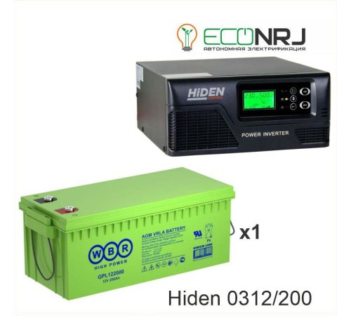 ИБП Hiden Control HPS20-0312 + WBR GPL122000