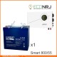 ИБП Powerman Smart 800 INV + ETALON CHRL 12-55