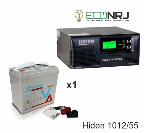 ИБП Hiden Control HPS20-1012 + Vektor GL 12-55