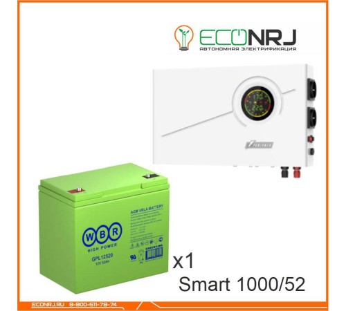 ИБП Powerman Smart 1000 INV + WBR GPL12520