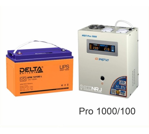 Энергия PRO-1000 + Delta DTM 12100 L