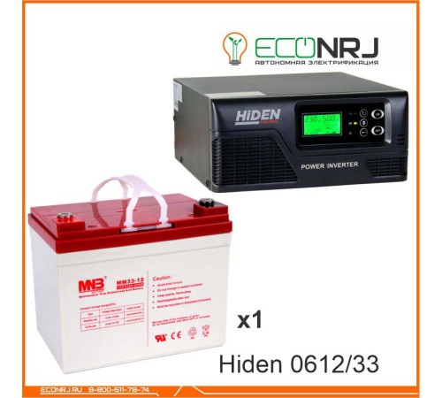 ИБП Hiden Control HPS20-0612 + MNB MМ33-12