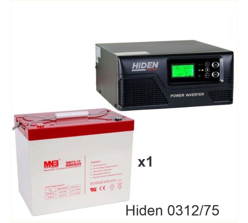 ИБП Hiden Control HPS20-0312 + MNB MМ75-12