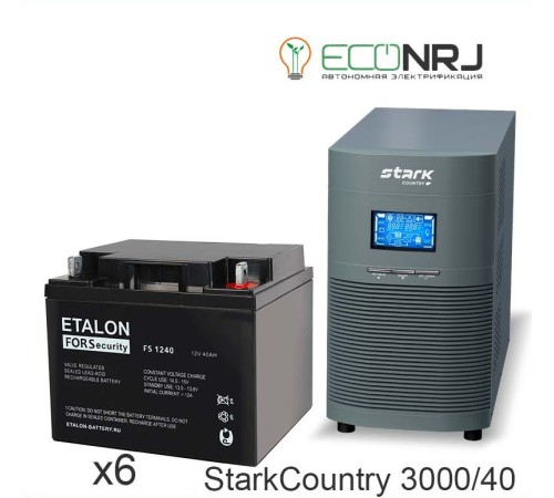 Stark Country 3000 Online, 12А + ETALON FS 1240