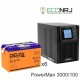 ИБП POWERMAN ONLINE 3000 Plus + Delta GEL 12-100