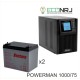 ИБП POWERMAN ONLINE 1000 Plus + Ventura GPL 12-75