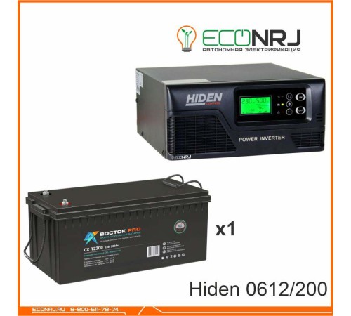 ИБП Hiden Control HPS20-0612 + ВОСТОК PRO СХ-12200