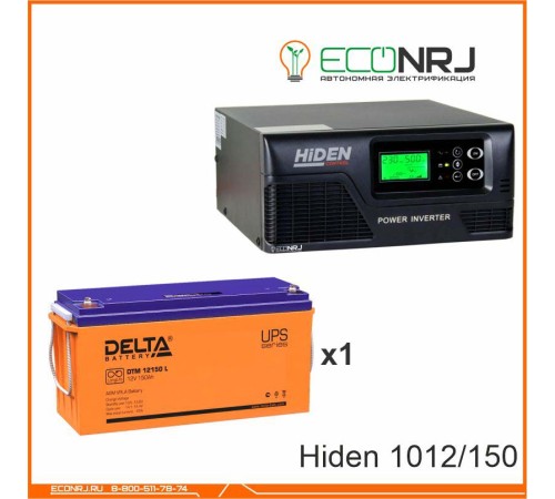 ИБП Hiden Control HPS20-1012 + Delta DTM 12150 L