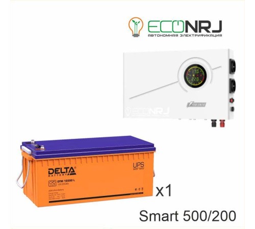 ИБП Powerman Smart 500 INV + Delta DTM 12200 L