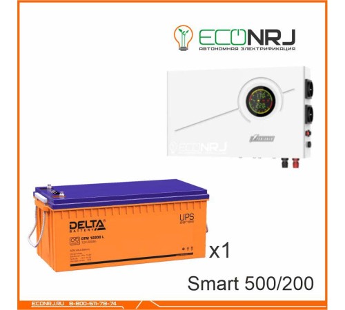 ИБП Powerman Smart 500 INV + Delta DTM 12200 L