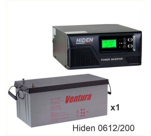 ИБП Hiden Control HPS20-0612 + Ventura GPL 12-200