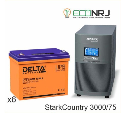 Stark Country 3000 Online, 12А + Delta DTM 1275 L