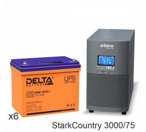 Stark Country 3000 Online, 12А + Delta DTM 1275 L