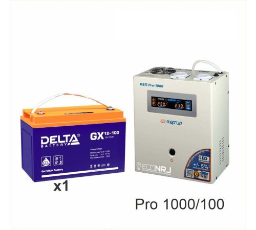 Энергия PRO-1000 + Delta GX 12100