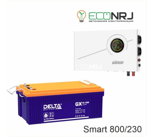 ИБП Powerman Smart 800 INV + Delta GX 12-230