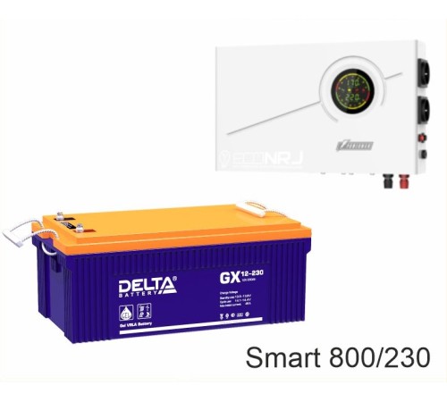 ИБП Powerman Smart 800 INV + Delta GX 12-230