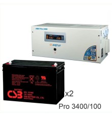 Энергия PRO-3400 + Аккумуляторная батарея CSB GP121000