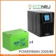 ИБП POWERMAN ONLINE 2000 Plus + WBR GPL12800