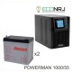 ИБП POWERMAN ONLINE 1000 Plus + Ventura GPL 12-55