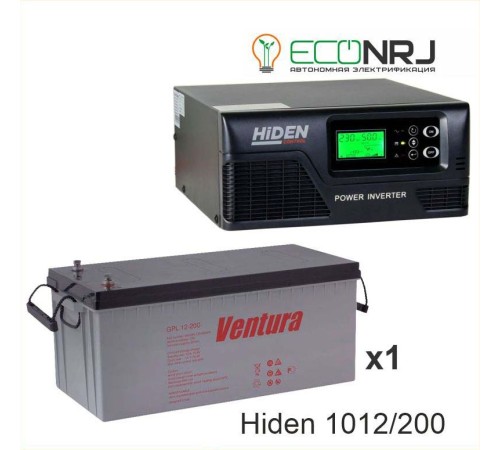 ИБП Hiden Control HPS20-1012 + Ventura GPL 12-200