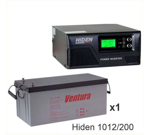 ИБП Hiden Control HPS20-1012 + Ventura GPL 12-200