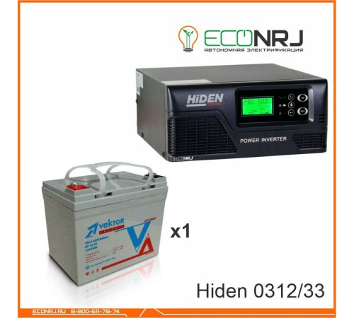 ИБП Hiden Control HPS20-0312 + Vektor GL 12-33