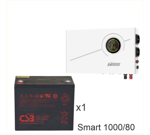 ИБП Powerman Smart 1000 INV + CSB GPL12800