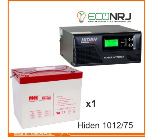 ИБП Hiden Control HPS20-1012 + MNB MМ75-12