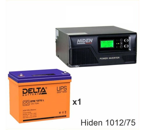 ИБП Hiden Control HPS20-1012 + Delta DTM 1275 L