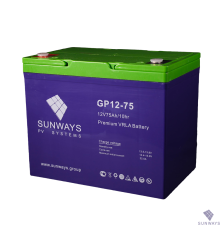 Аккумуляторная батарея SUNWAYS GP 12-75