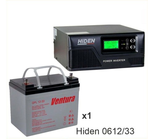 ИБП Hiden Control HPS20-0612 + Ventura GPL 12-33