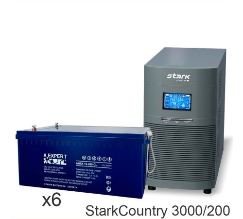 Stark Country 3000 Online, 12А + ETALON AHRX 12-200 GL