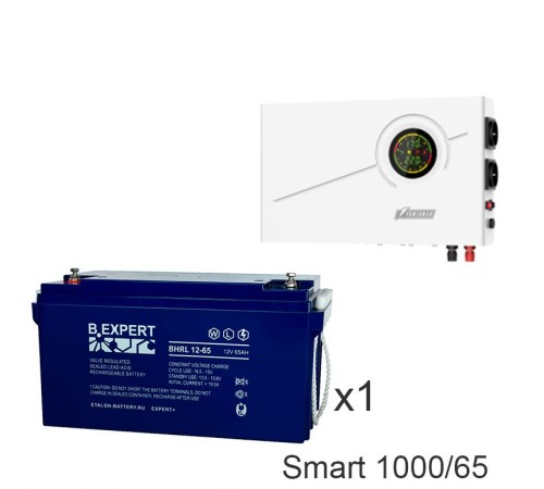 ИБП Powerman Smart 1000 INV + ETALON BHRL 12-65