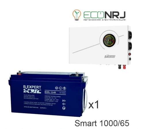 ИБП Powerman Smart 1000 INV + ETALON BHRL 12-65